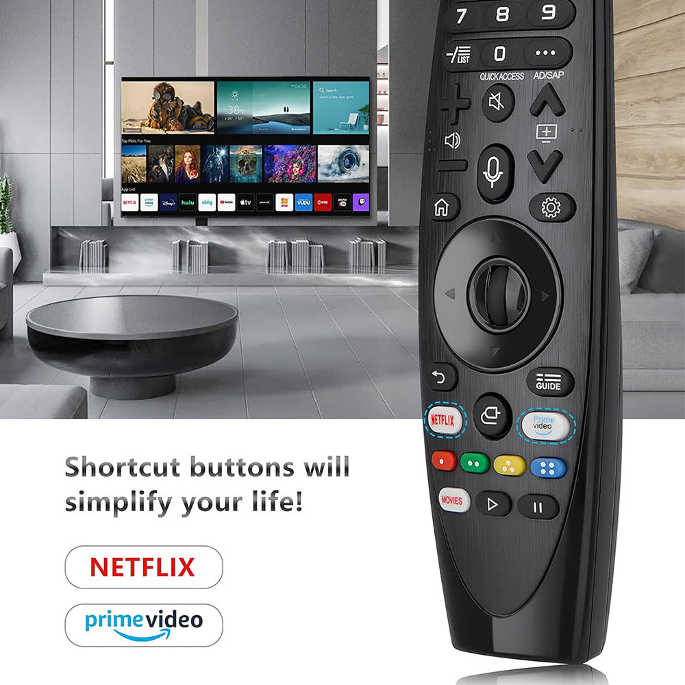 Replacement Voice Remote for LG Smart TV Remote Control with Wheel Control