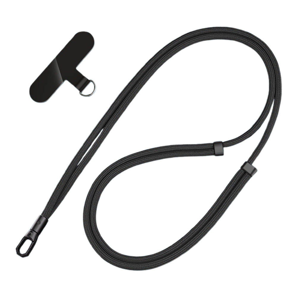 Adjustable Cell Phone Lanyard Crossbody Phone Strap for Most Smartphones Black