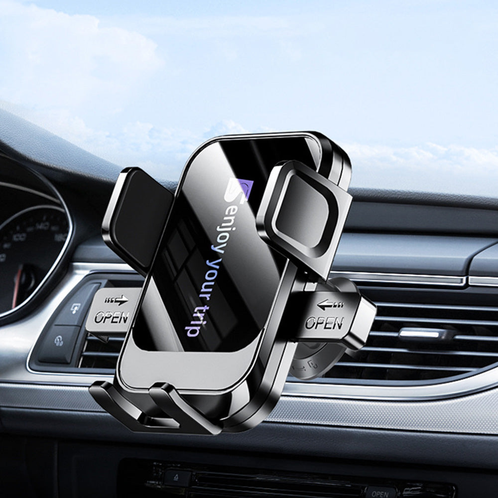 Air Vent Phone Holders for Car Rotating Cell Phone Mount with Metal Hook