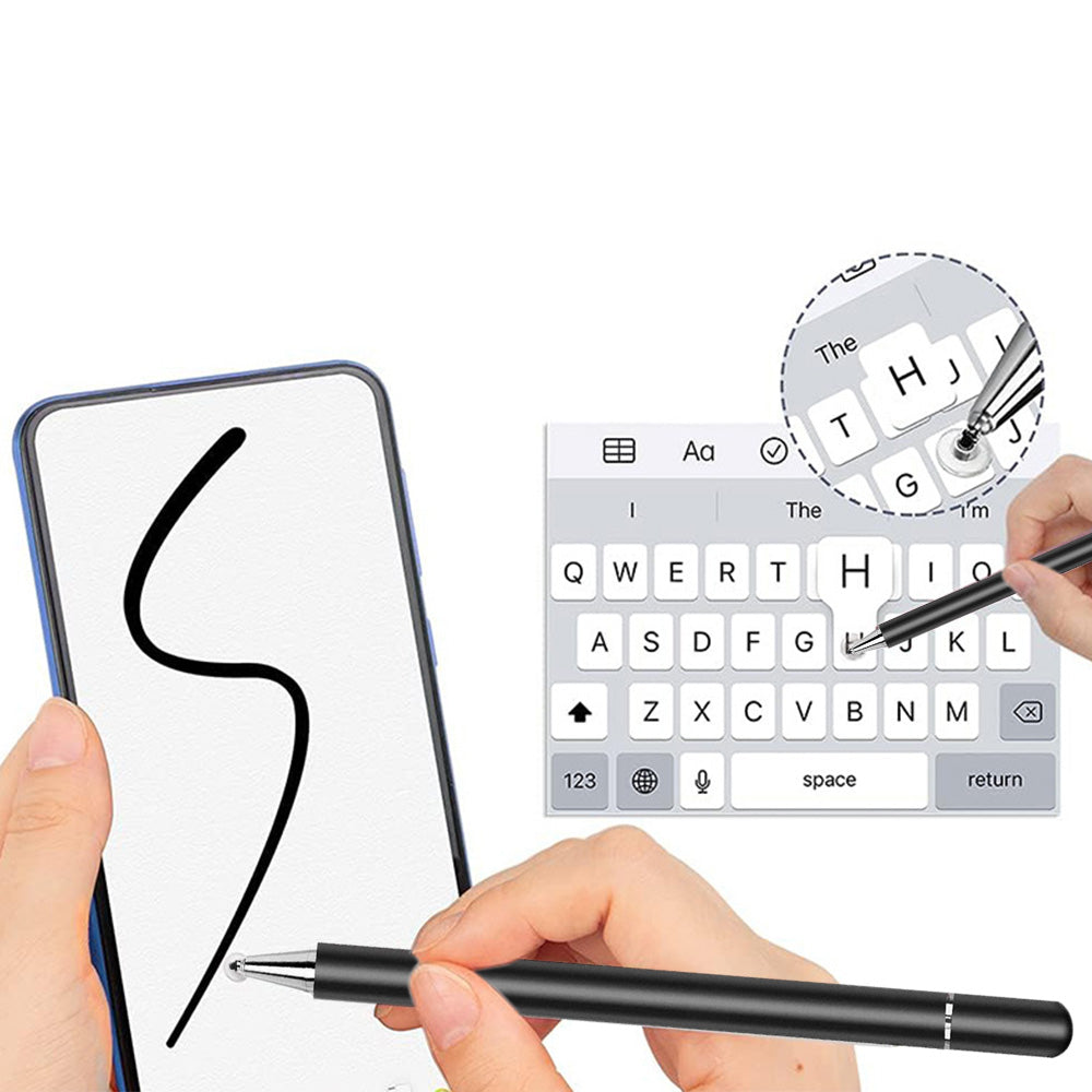 Universal Touch Screen Stylus Pen Drawing Stylus for iPad Android iPhone Tablet Black