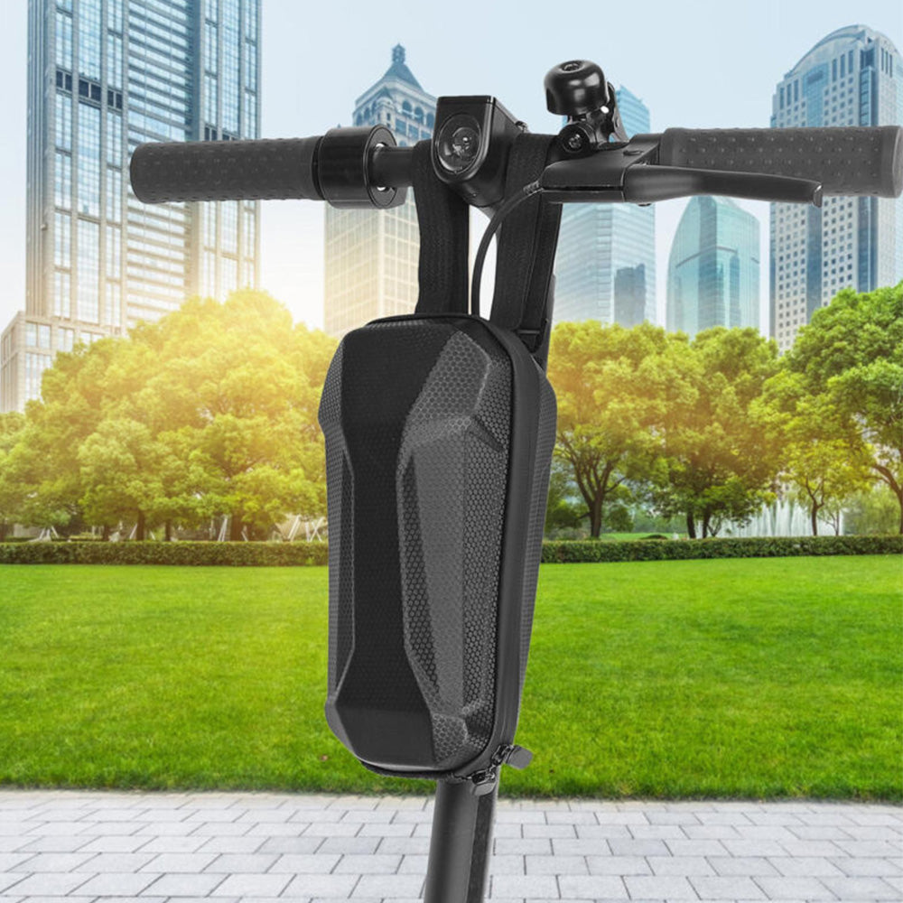 2L Storage Bag for Electric Scooter Water-Resistant Front Handlebar Bag for Scooter Mountain Bike