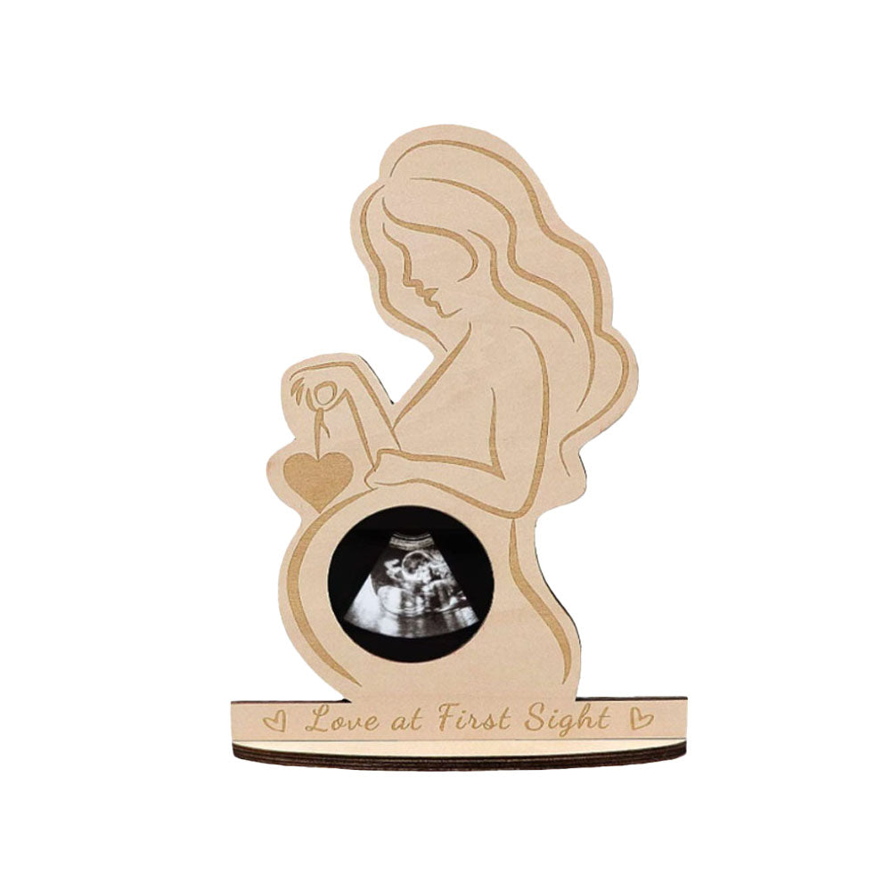 Pregnant Ultrasound Picture Frame Expecting Mom Sonogram Picture Frame Style 3