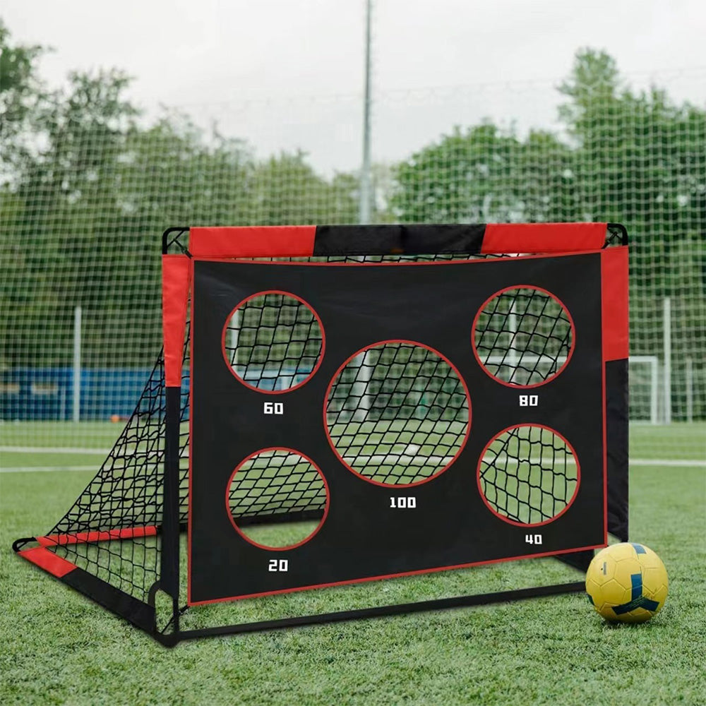 Portable Soccer Goal Set for Backyard Pop Up Soccer Net Training Equipment