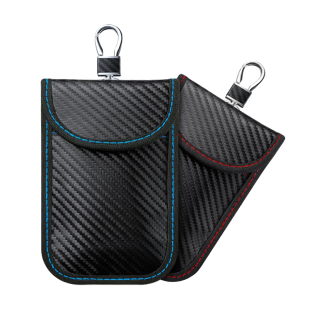 2Pcs RFID Blocking Car Key Protector Pouches Faraday Bags