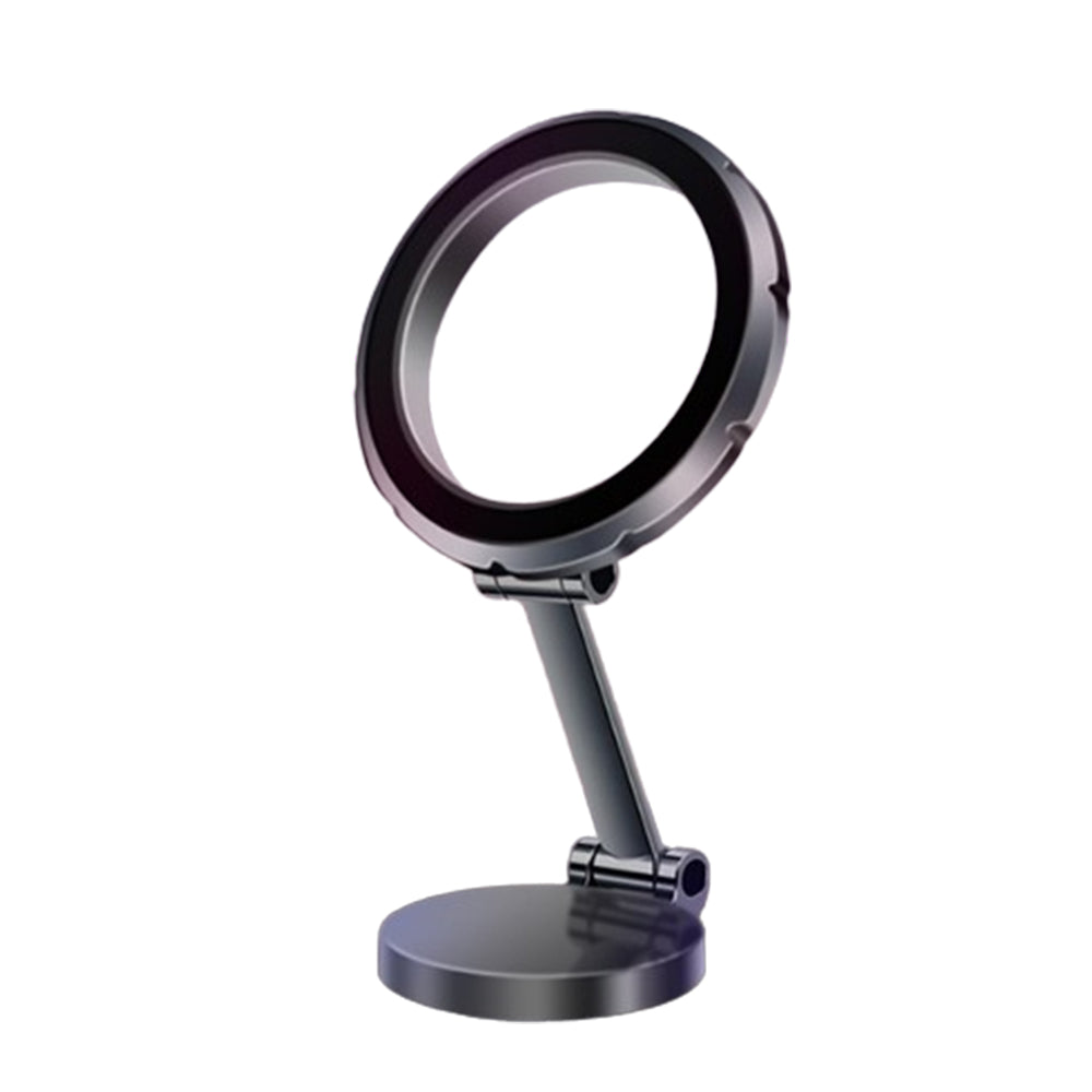 Magnetic Car Phone Holder Rotating Magnet Mount Mobile Cell Phone Stand Dash Fit Gray