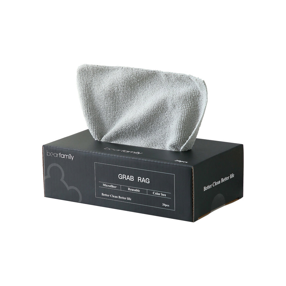 Microfiber Cleaning Cloth with Box Reusable Microfiber Towel for Home Car Cleaning