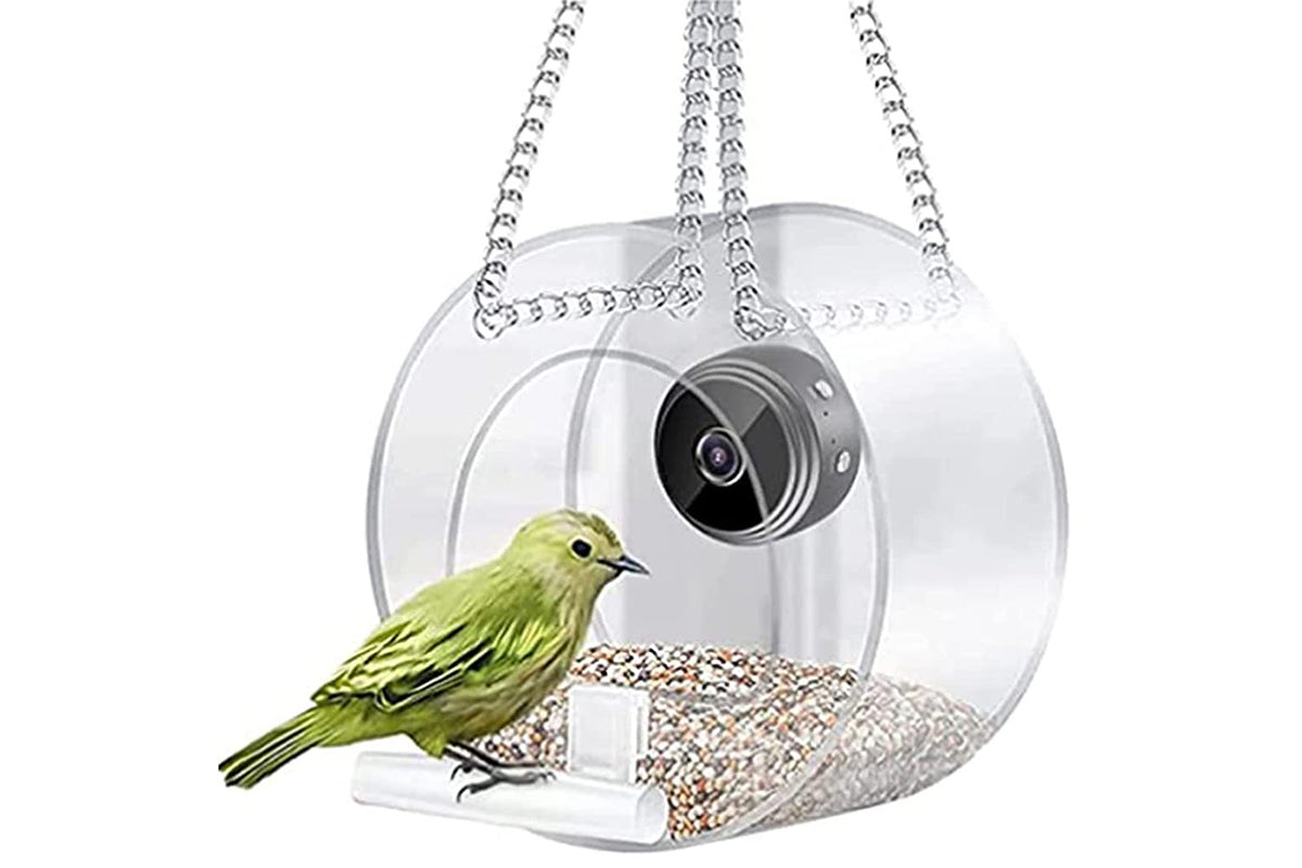 1080P WiFi Smart Bird Feeder with Camera for Closeup Shots