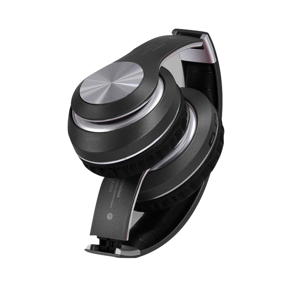 Wireless Bluetooth Headphones Rechargeable Earphones with Mic for Music Sports Game
