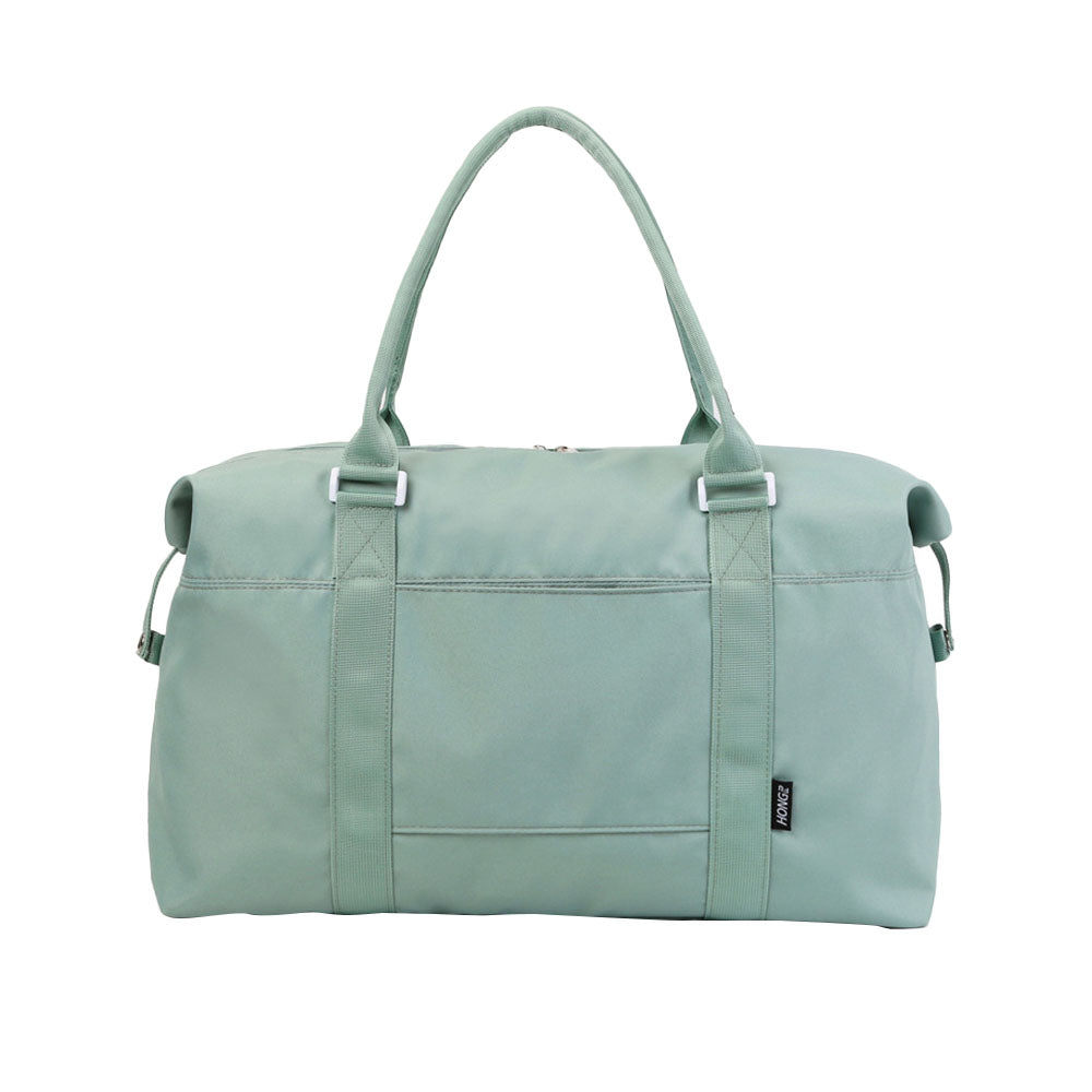 Travel Duffle Bag Carry On Tote Bags Sport Gym Bag  Luggage Bag with Wet Dry Separate Compartment Green