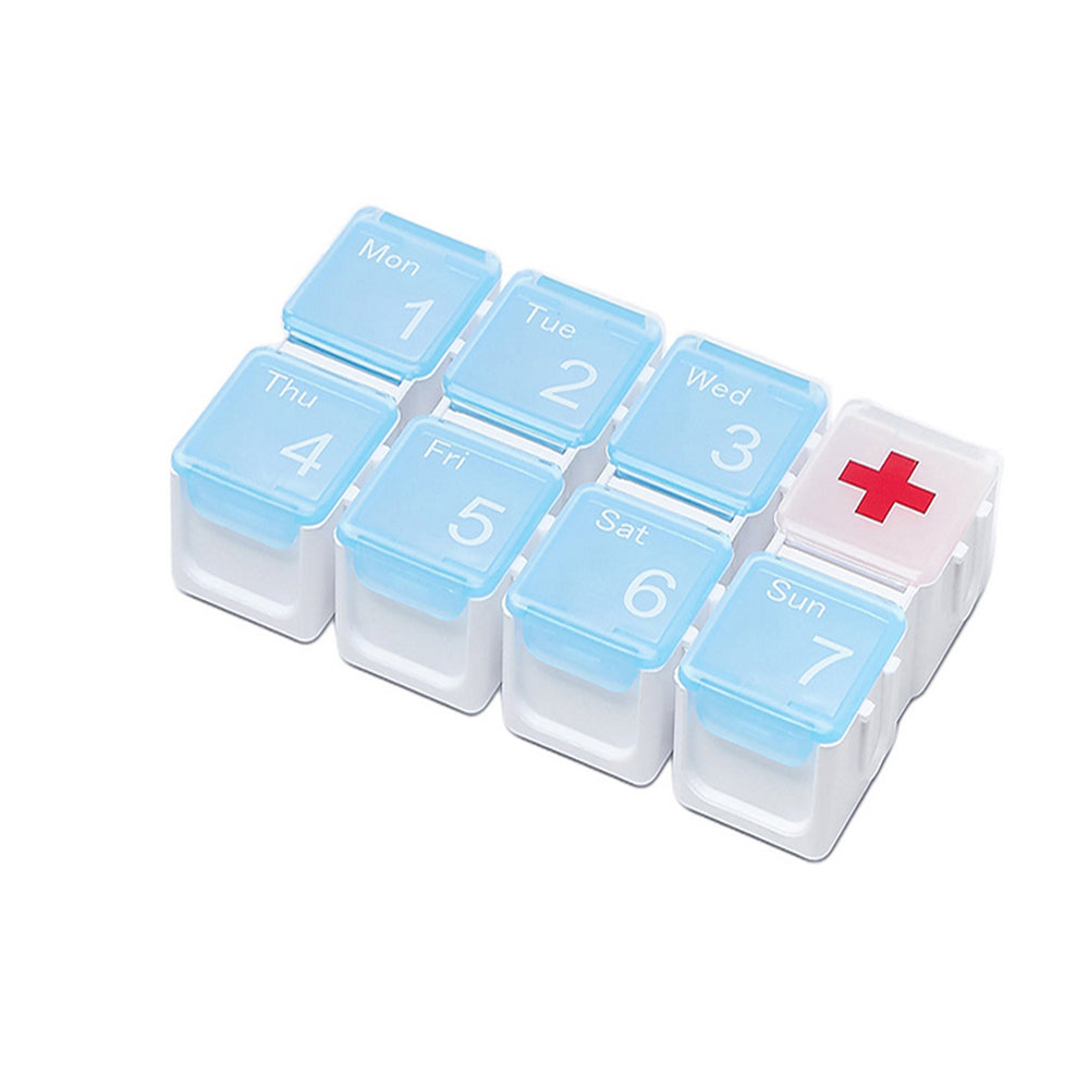 Eight Grid Pill Box