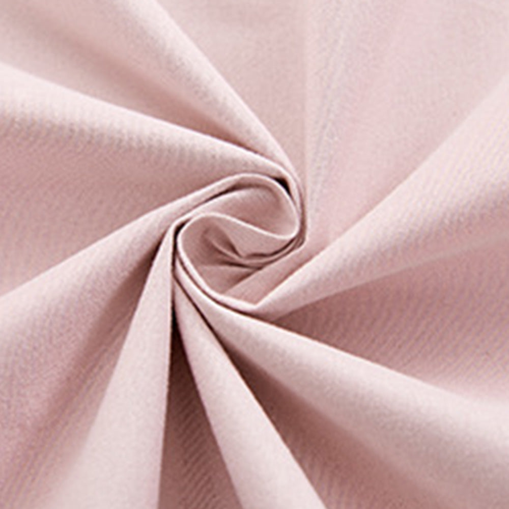 2 Pack 100 Percent Blackout Curtains with Black Liner-Pink