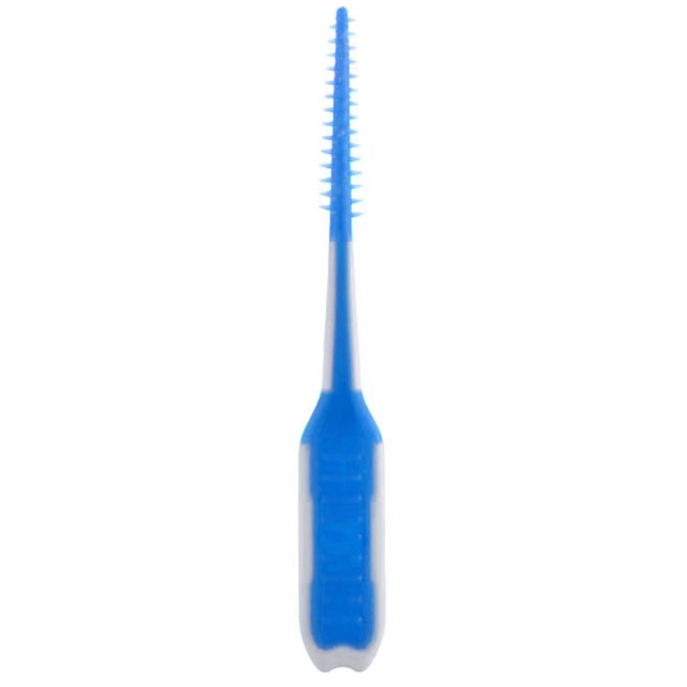 240Pcs Floss Picks Tooth Cleaners with Portable Travel Case Blue