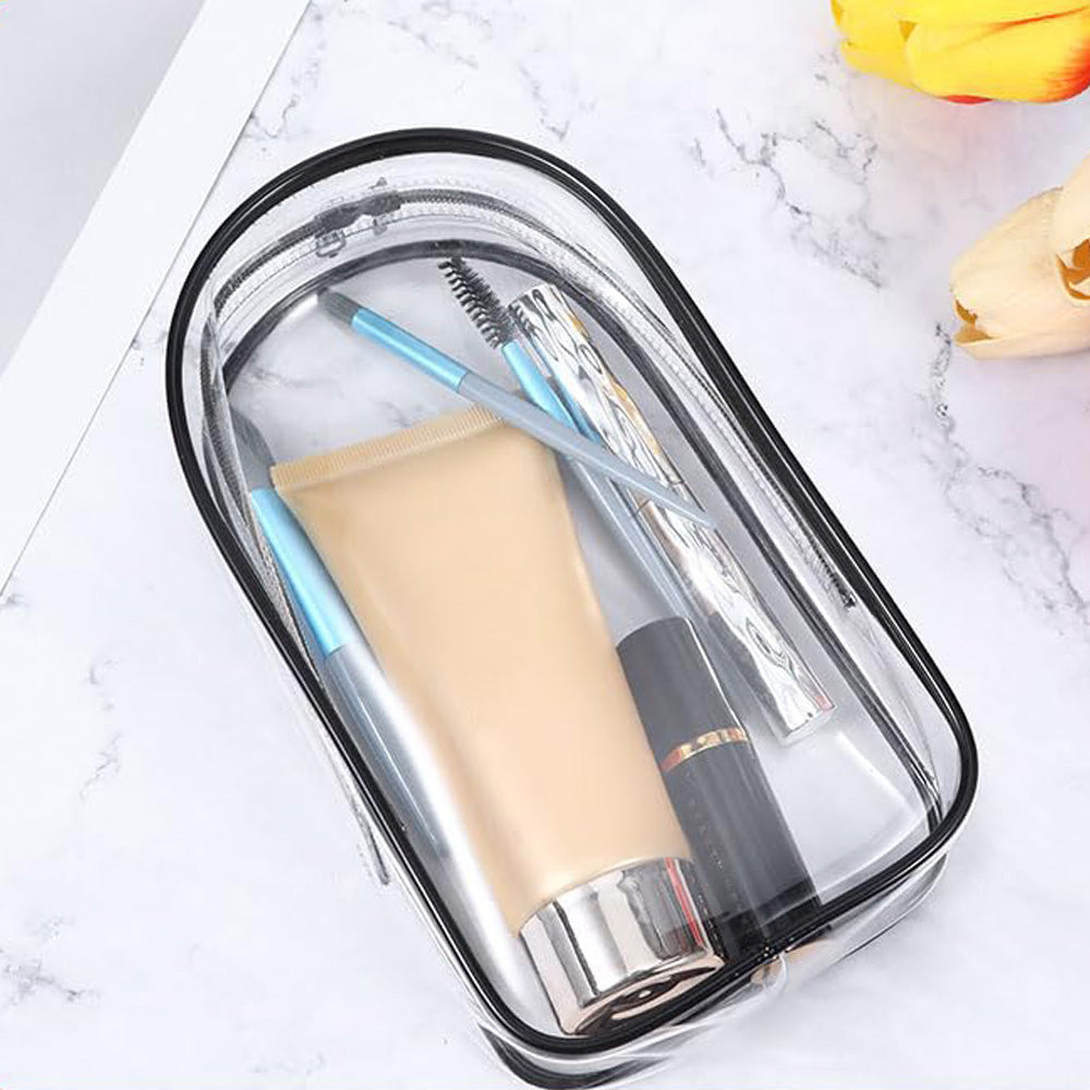 Transparent Carrier Bag Set for 15/17cm Labubu Doll Storage Case Black