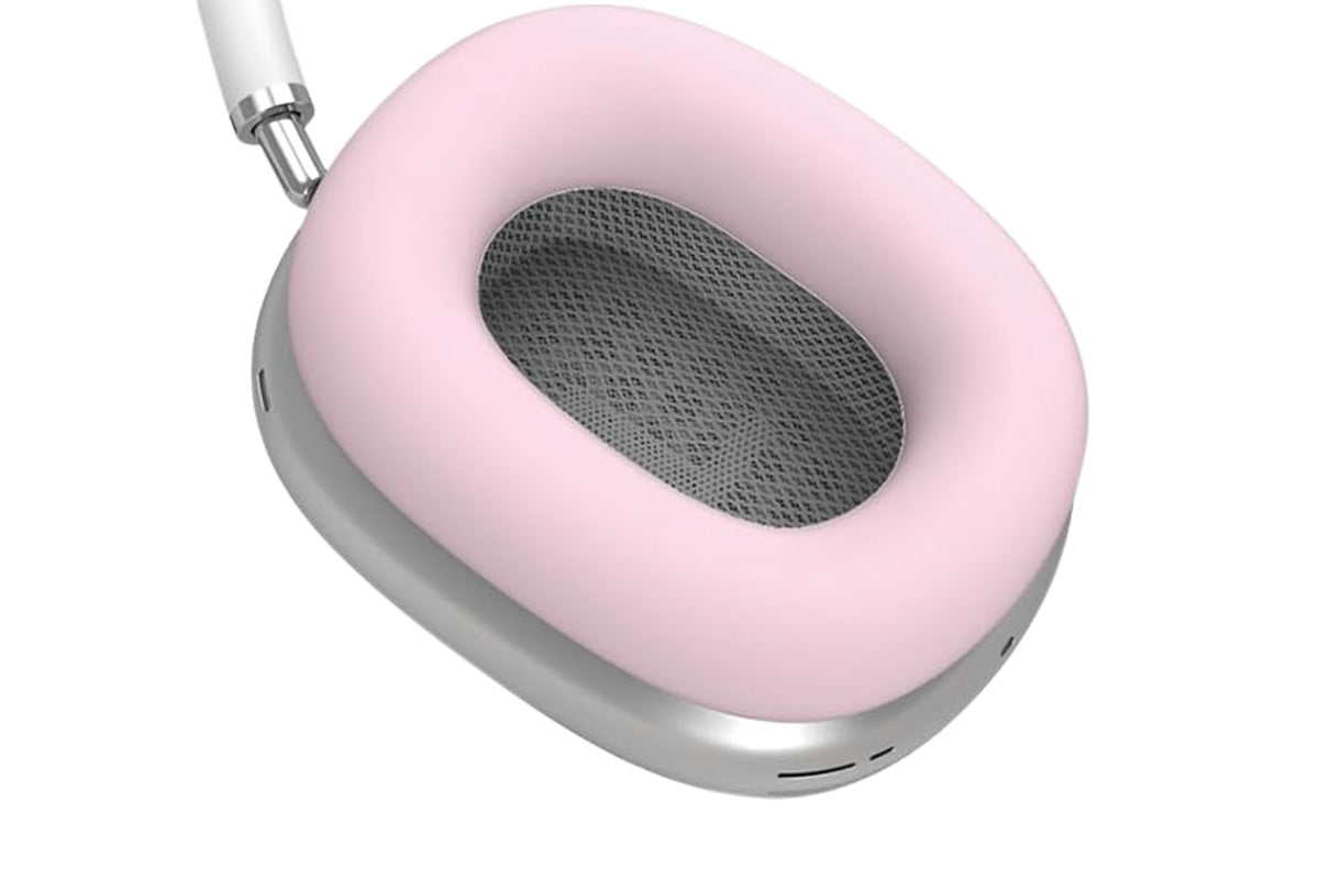 Silicone Case Cover for AirPods Max with Ear Pad Case Cover and Ear Cups Cover-Pink