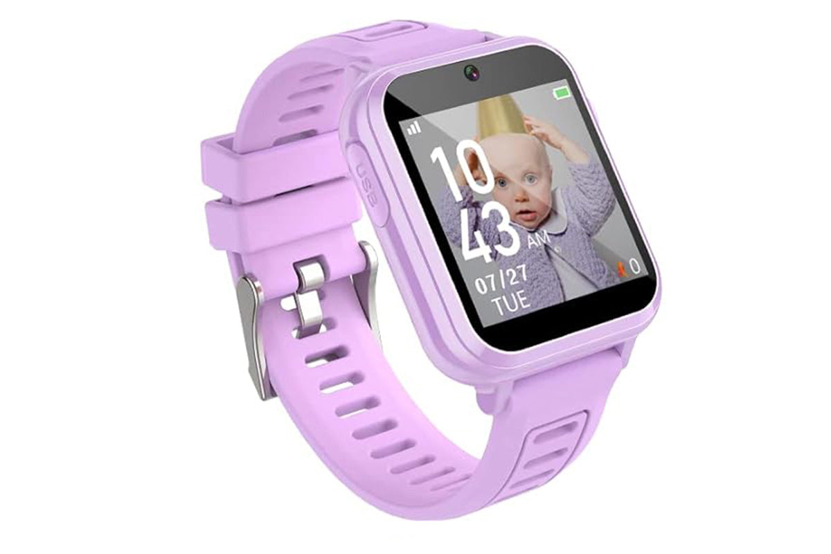 Water-Resistant Smart Watch Touchscreen Watch-Violet