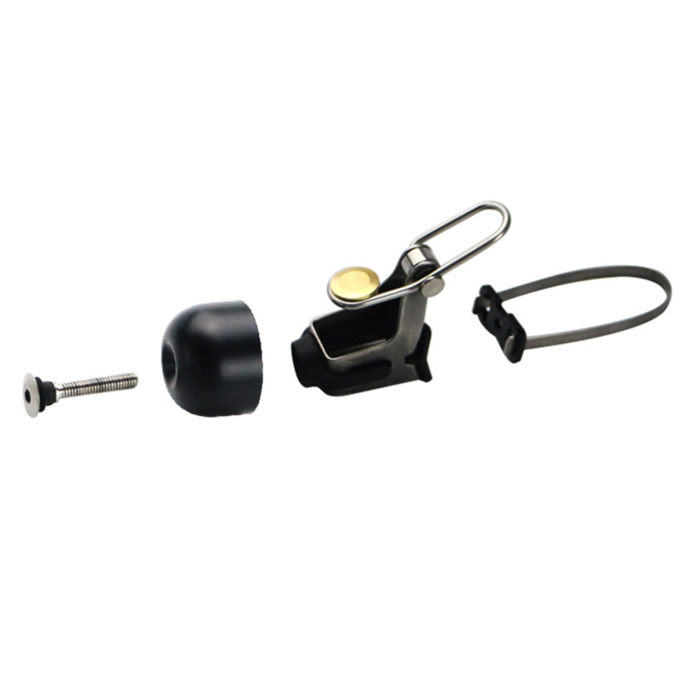 Retro Bike Bell Copper Crisp Cycling Bicycle Handlebar Bell Alarm Ring Black