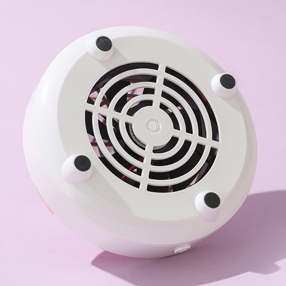Mini Nail Dust Collector Lightweight Electric Manicure Vacuum for Home DIY and Salon Use
