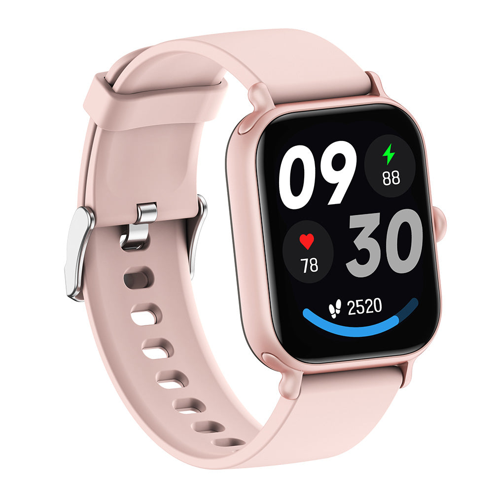 Bluetooth Smart Watches Fitness Tracker with Heart Rate Sleep Monitor Compatible with IOS Android Phones Pink