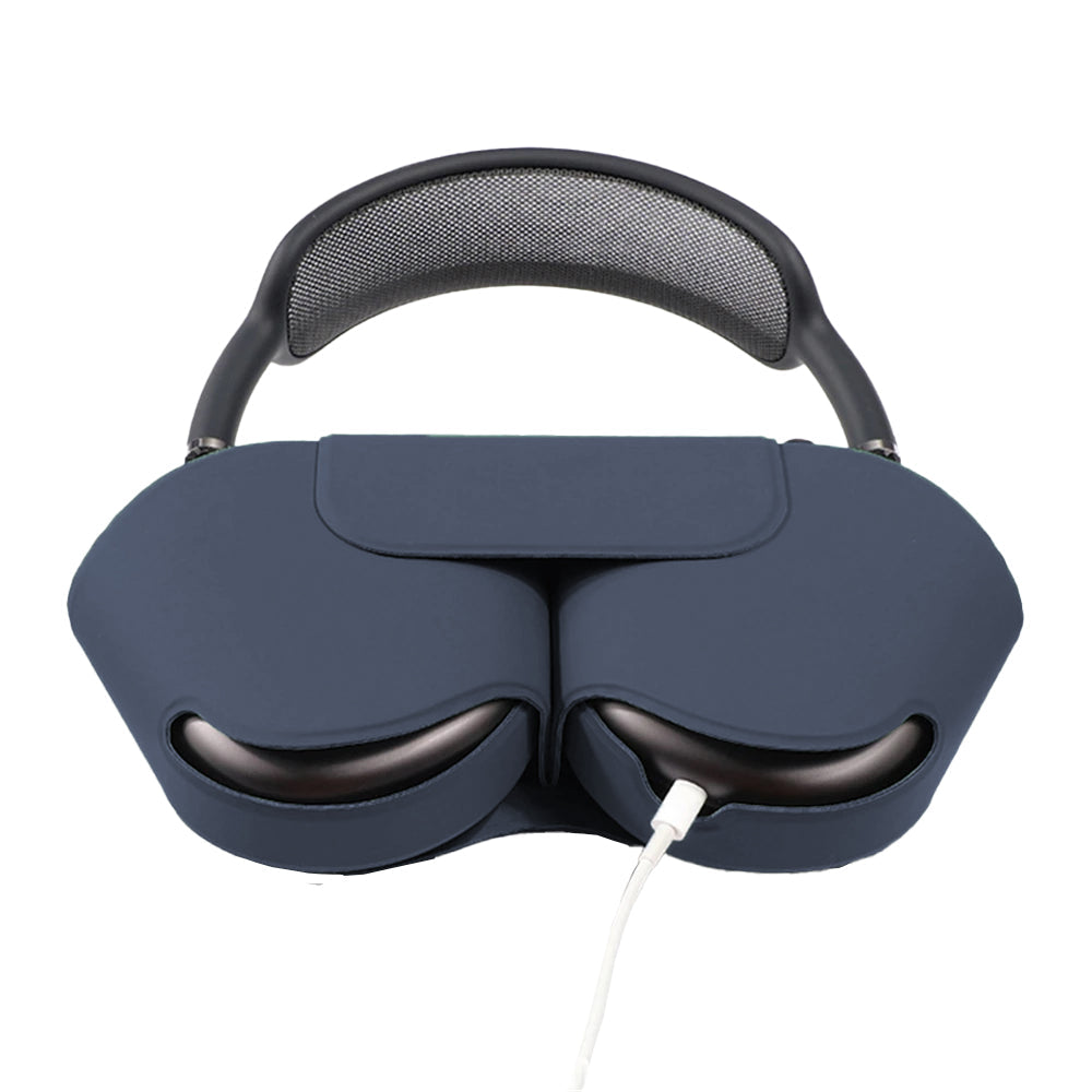 Protective Headphones Case for Airpods Max Anti-Scratch Travel Cover Case Dark Blue