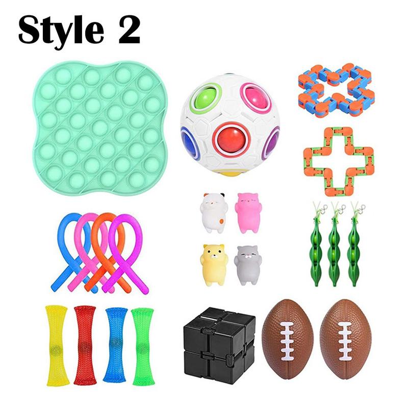 22PCS Stress Relievers Anxiety Relief Toys Set