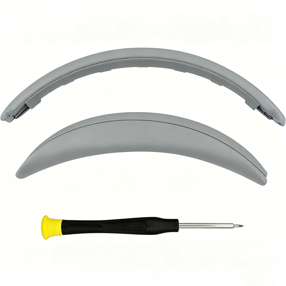 Replacement Headband Cushion for Bose QC35 QC35 II QC45 with Screwdriver-Grey