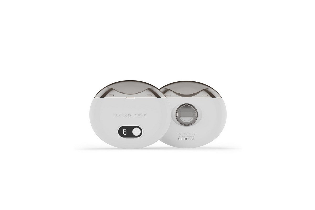 Electric USB Automatic Nail Clipper - White