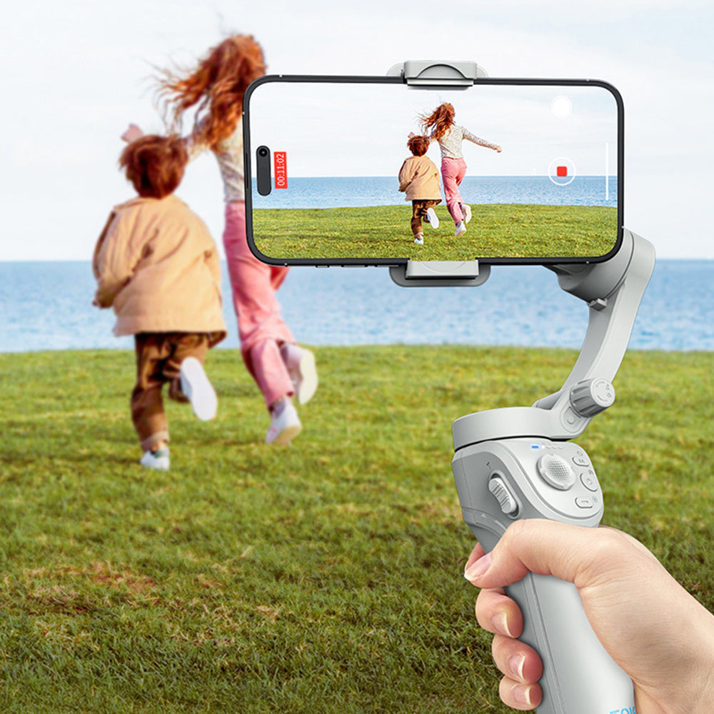 3-Axis Smartphone Gimbal Stabilizer Handheld Phone Stabilizer for Video Recording Vlog