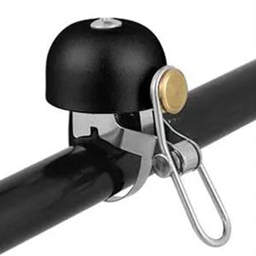 Retro Bike Bell Copper Crisp Cycling Bicycle Handlebar Bell Alarm Ring Black