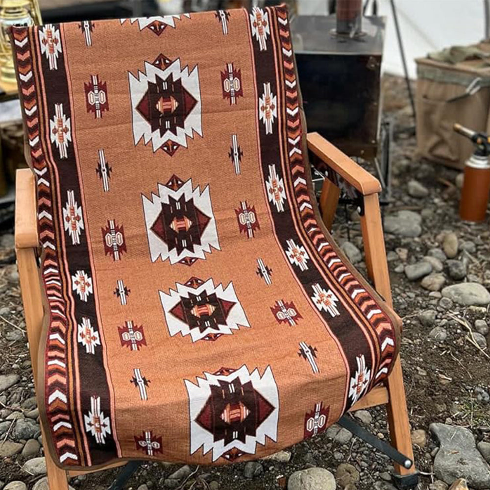Bohemian Style Camping Chair Seat Cover Garden Outdoor Folding Chair Cover Style 5