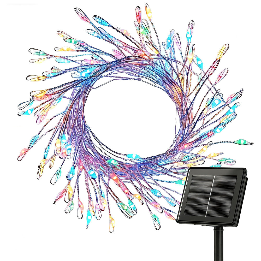 Solar String Lights ¨C Outdoor Waterproof Fairy Lights for Patio and Balcony Multicolor