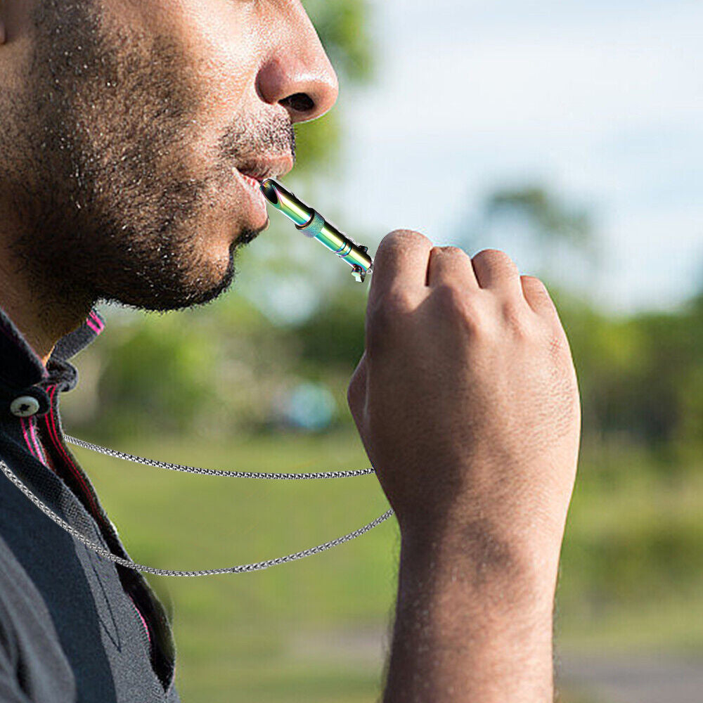 Mindful Breathing Necklace Calming Necklace Meditation Necklace with Cleaning Brush Multicolor