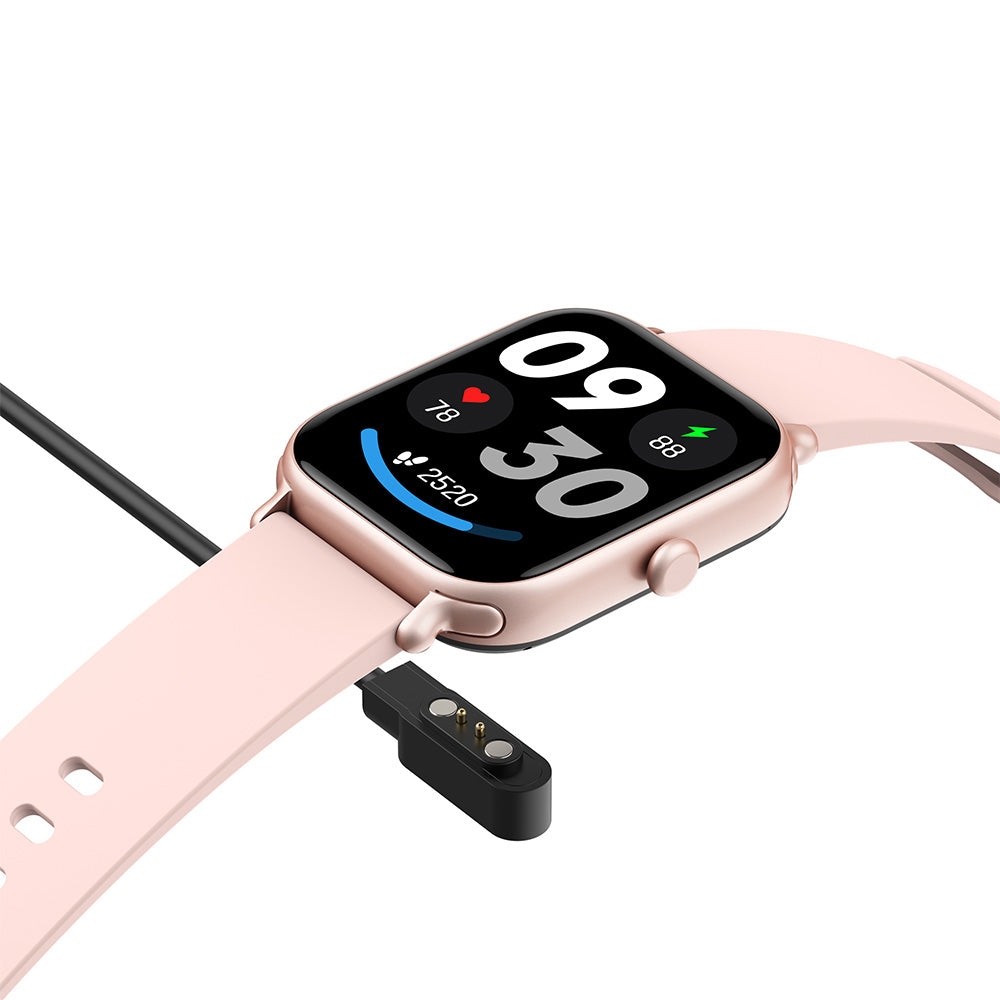 Bluetooth Smart Watches Fitness Tracker with Heart Rate Sleep Monitor Compatible with IOS Android Phones Pink