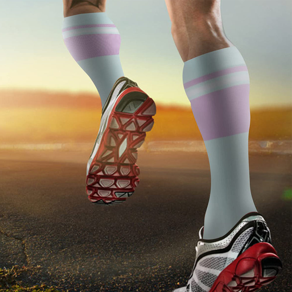 3 Pairs of Women's Compression Socks Compression Support Circulation Socks 15-20Mmg