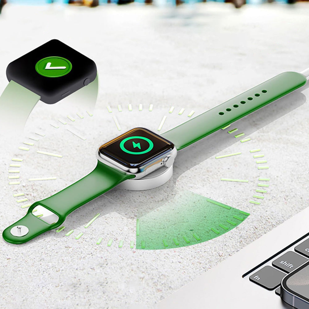 Wireless Charging Cable Compatible with Apple Watch Series 10/9/8/7/6/5/4/3/2/1/SE Type-C Style