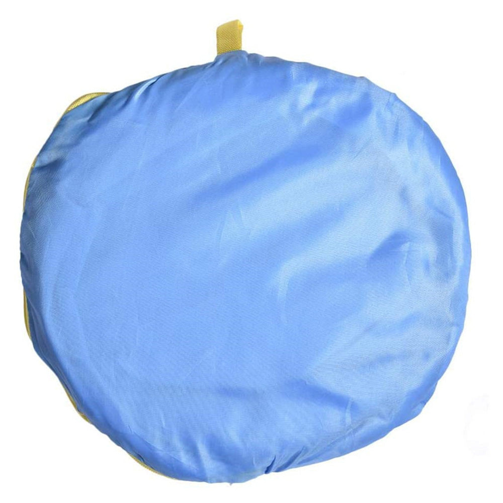 Portable Pop-Up Small Animal Playpen Foldable Pet Tent for Chick Hamster Rabbit Blue