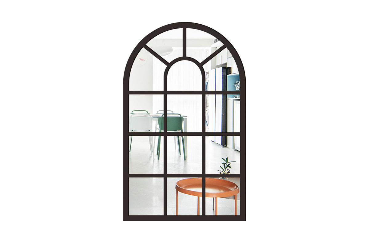 Self-Adhesive Removable Acrylic Mirror Wall Stickers Art Decals For Home Office Background Decorations-Style 2