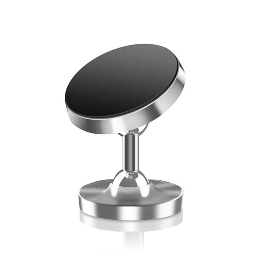 Universal Magnetic Car Phone Holder Dashboard Mount Stand Silver