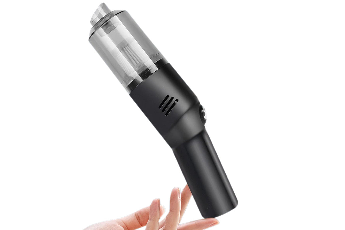 Portable Car Vacuum 12000PA Handheld Vacuum Cleaner for Car Home Office Pet -Black