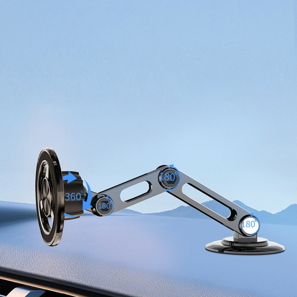 Magnetic Car Mount for Cell Phone Cell Phone Holder with Adjustable Arm