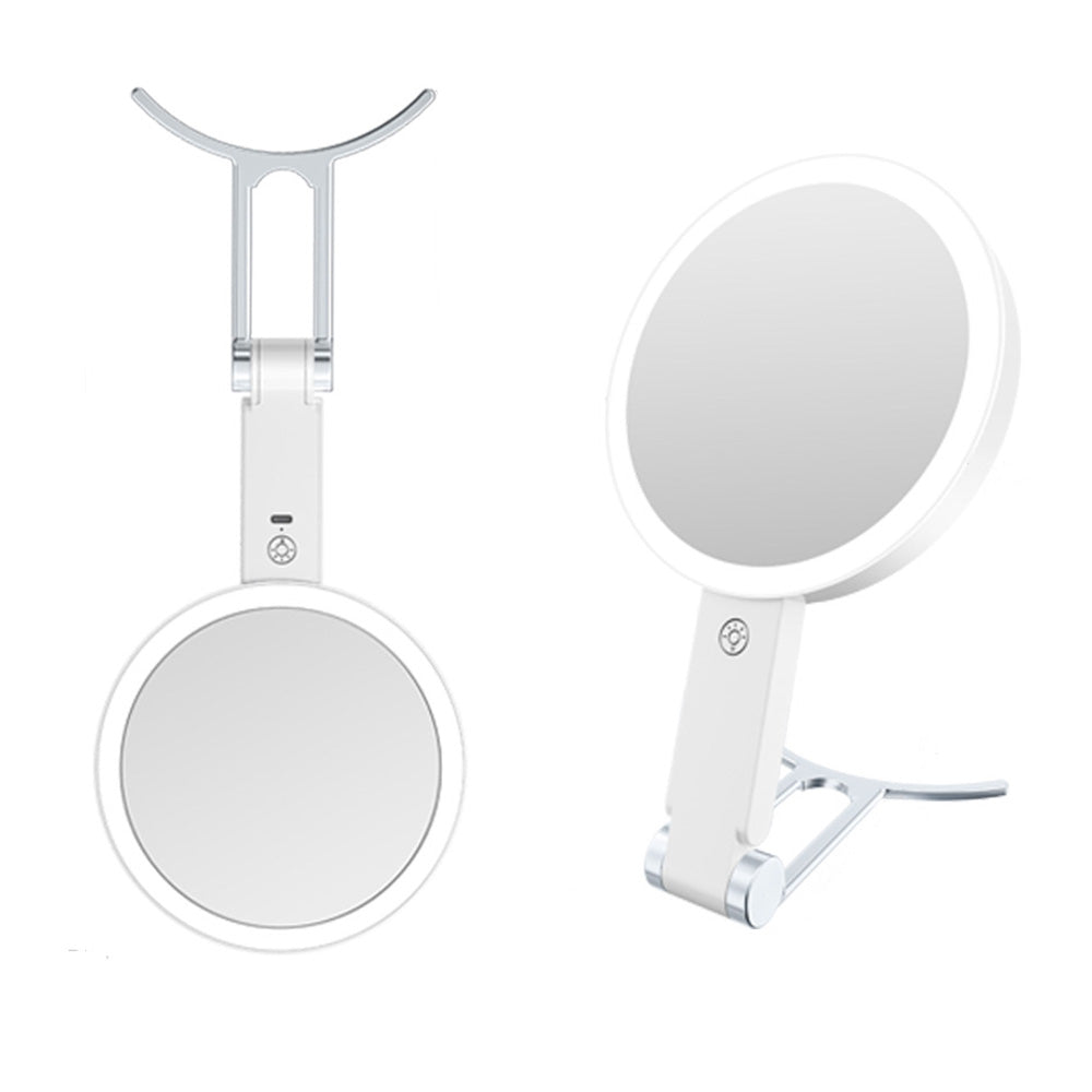 Double Sided Makeup Mirror with Adjustable LED Light 1X/30X Magnifying Vanity Mirror