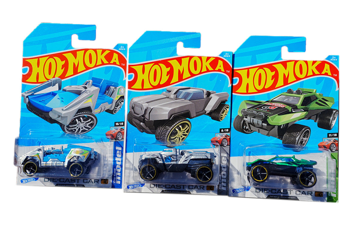 10Pcs Alloy Toy Car Set Mini Die-Cast Vehicles for Play and Collection