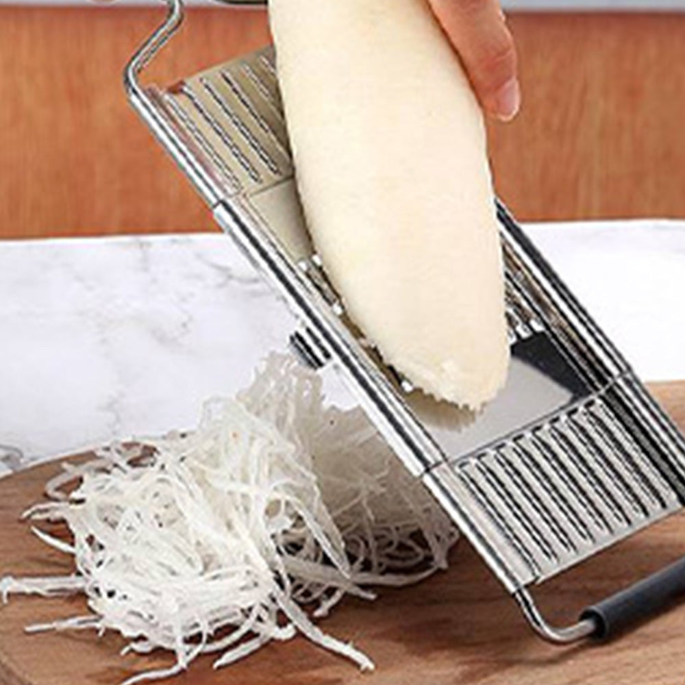 Multi-Purpose Vegetable Slicer Kitchen Peeler Stainless Steel Grater Shredder Cutter