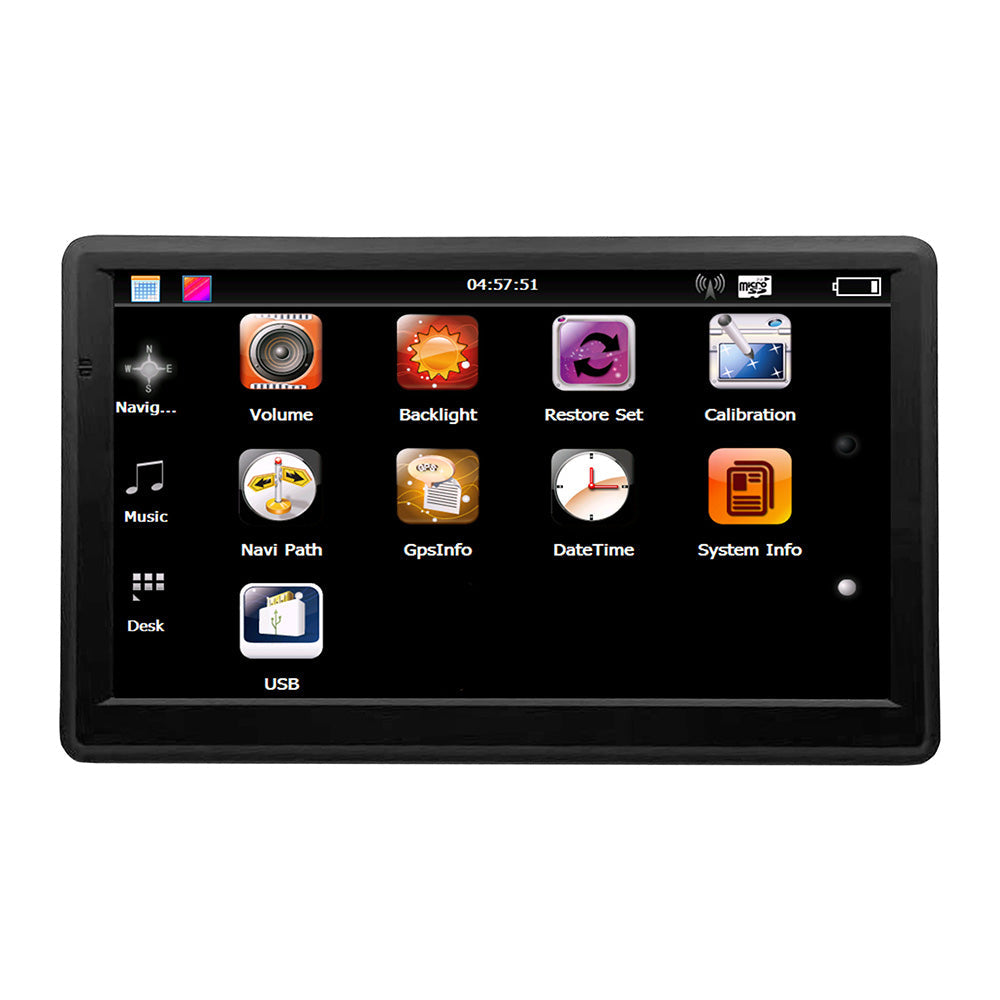 7-Inch GPS Navigator HD Display Universal Navigation with Voice Guidance and Offline Maps for Cars Trucks