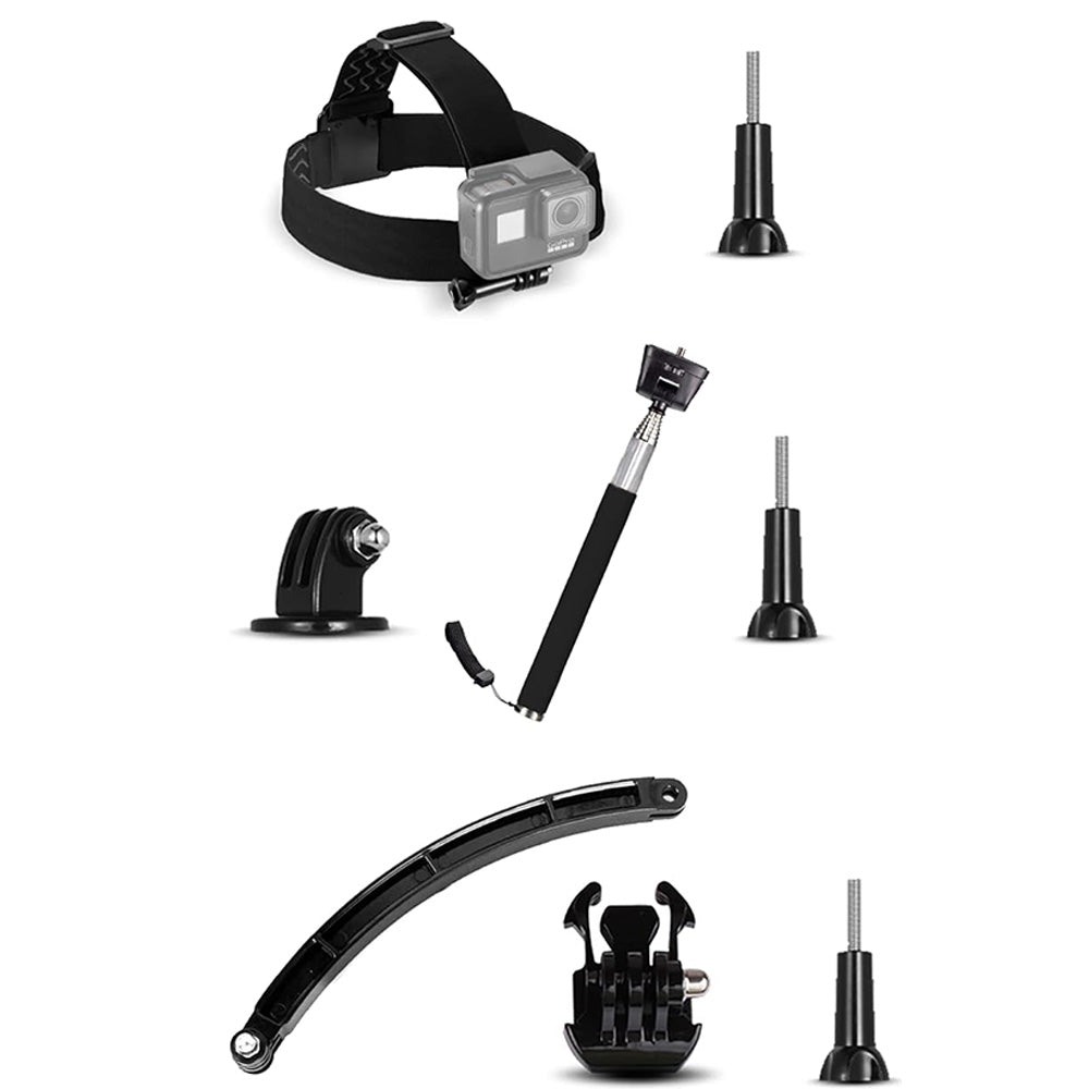 50-in-1 Action Camera Accessory Kit Compatible with GoPro Hero 10/9/8/7, GoPro Max, Insta360, DJI Osmo Action, AKASO
