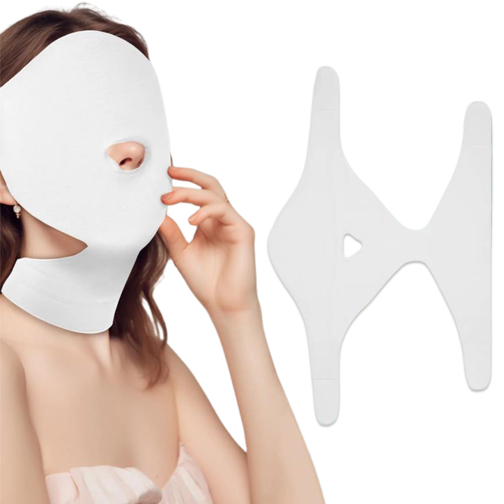 Reusable Castor Oil Pack Wrap for Face Neck