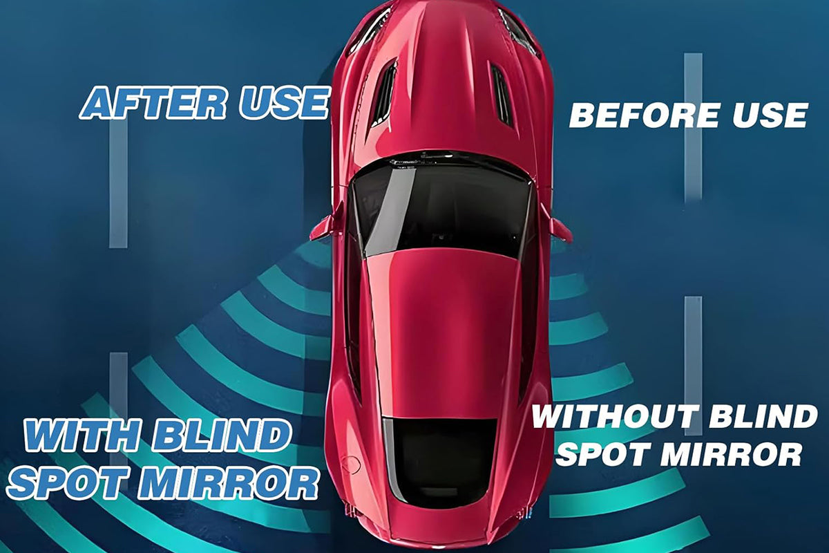 2Pcs Blind Spot Mirrors Car Side Mirror Adjustable Rear View Mirror for Cars Suvs