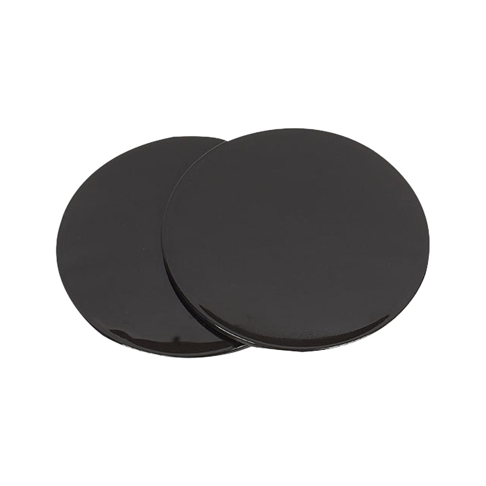 2Pcs Gym Training Fitness Exercise Glider Slide Discs Core Slider Workout Black