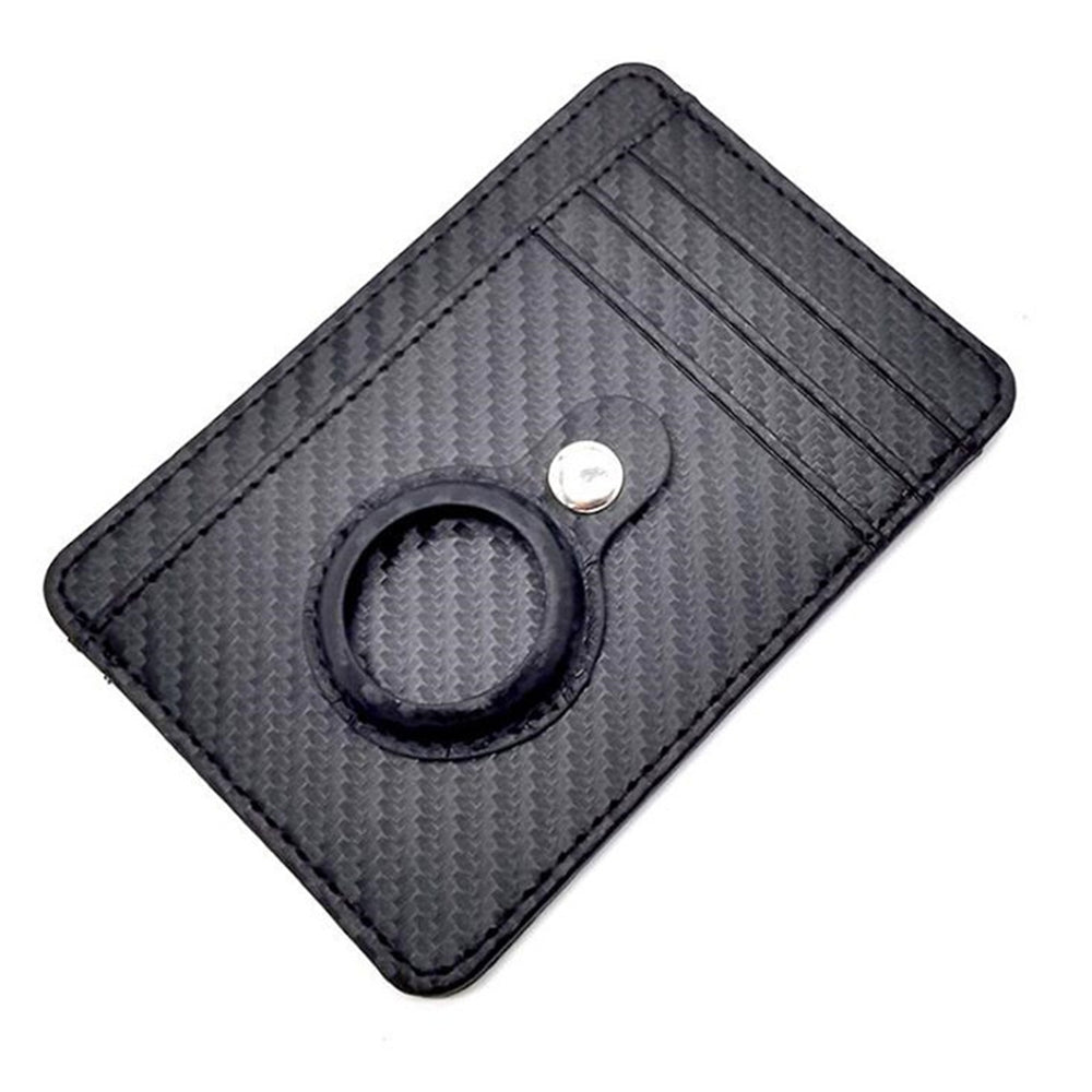 For Apple Airtag Wallet PU Leather Credit Card RFID Blocking Money Holder Cover Case