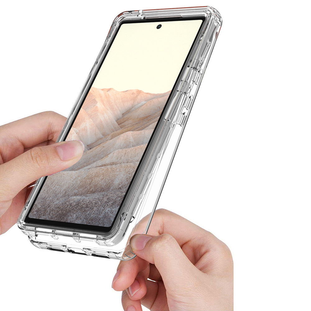 For Google Pixel 8 Pixel 8 Pro Pixel 7 Pixel 7 Pro Shockproof Clear Phone Case