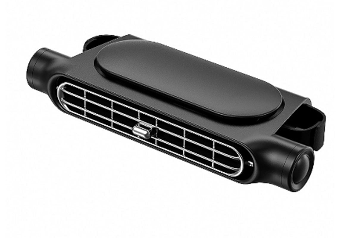 Car Fan for Rear Seat Cooling Air Fan 3 Gear Speeds Portable USB Backseat Cooling Fan
